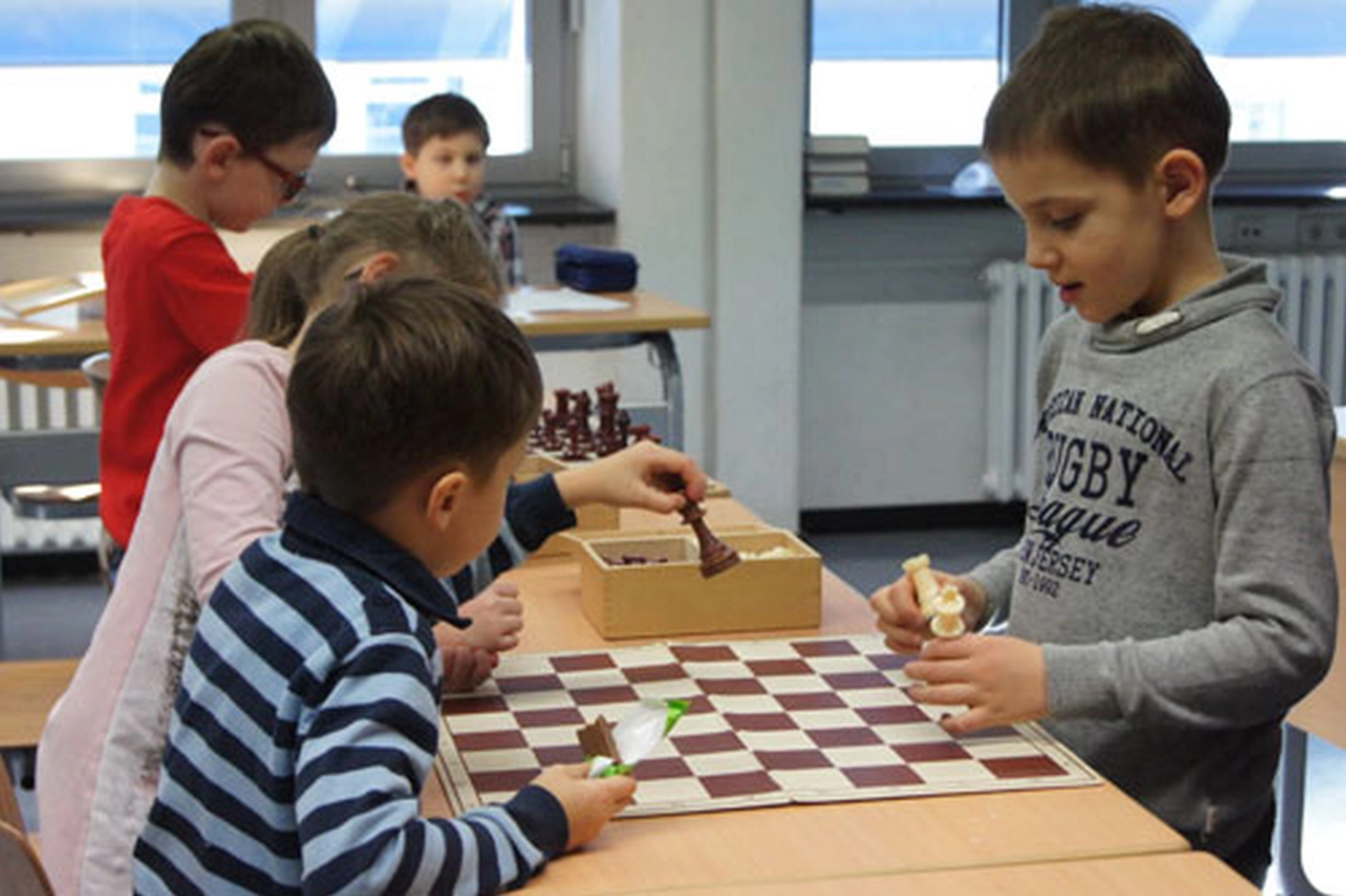 Tus Maccabi E.v Düsseldorf Kinder spielen Schach